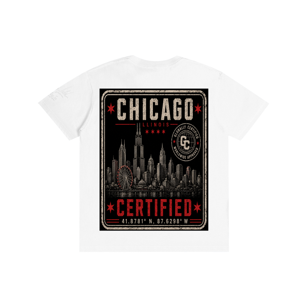 Chicago Certified Pure Cotton Unisex T-Shirt