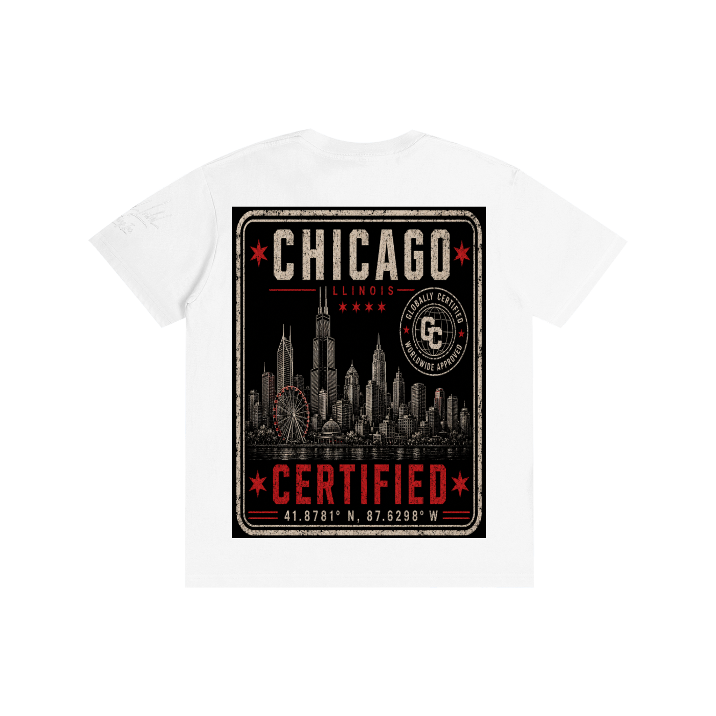 Chicago Certified Pure Cotton Unisex T-Shirt