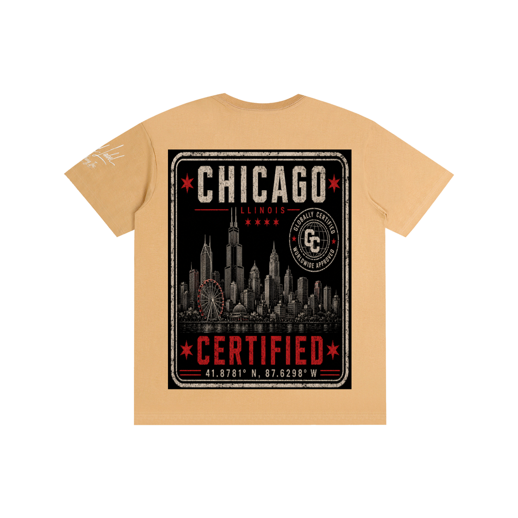 Chicago Certified Pure Cotton Unisex T-Shirt