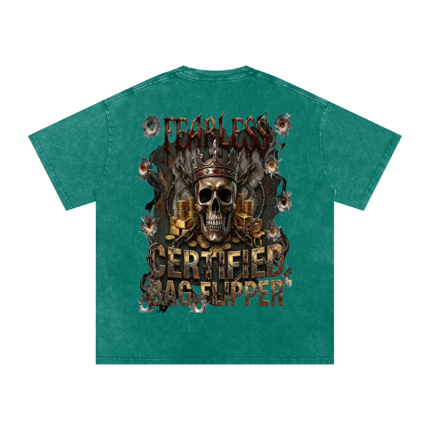 Fearless CBF Oversized Cotton T-Shirt