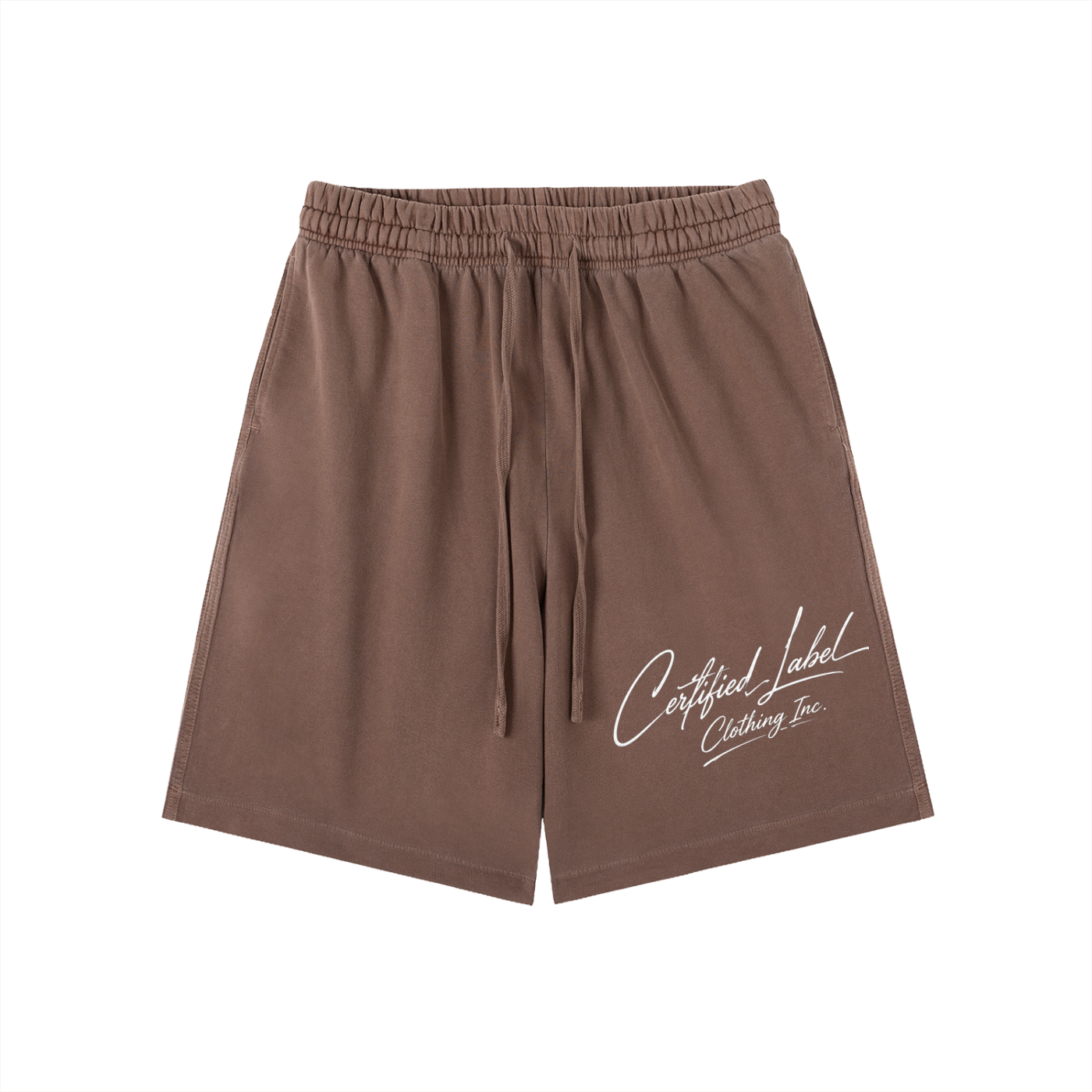 Certified Label Vintage Wash Cotton Shorts