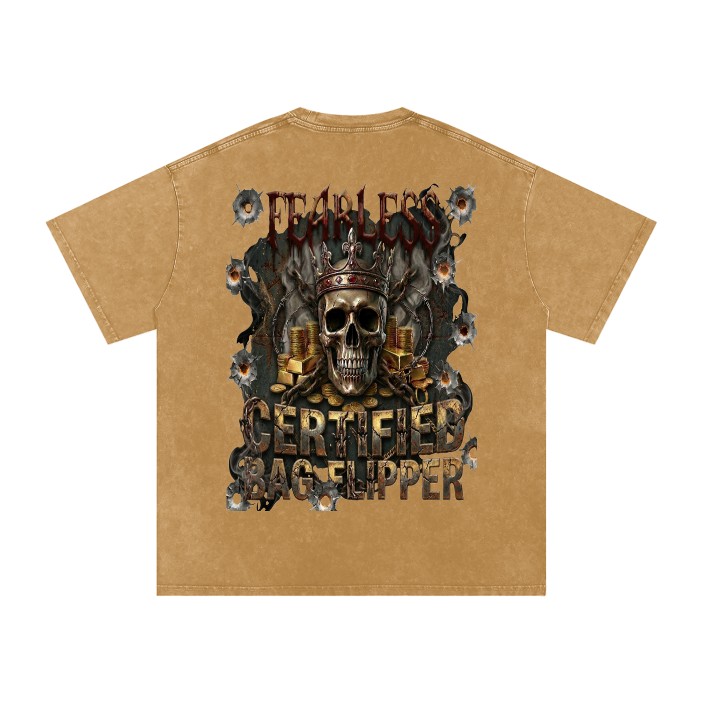 Fearless CBF Oversized Cotton T-Shirt