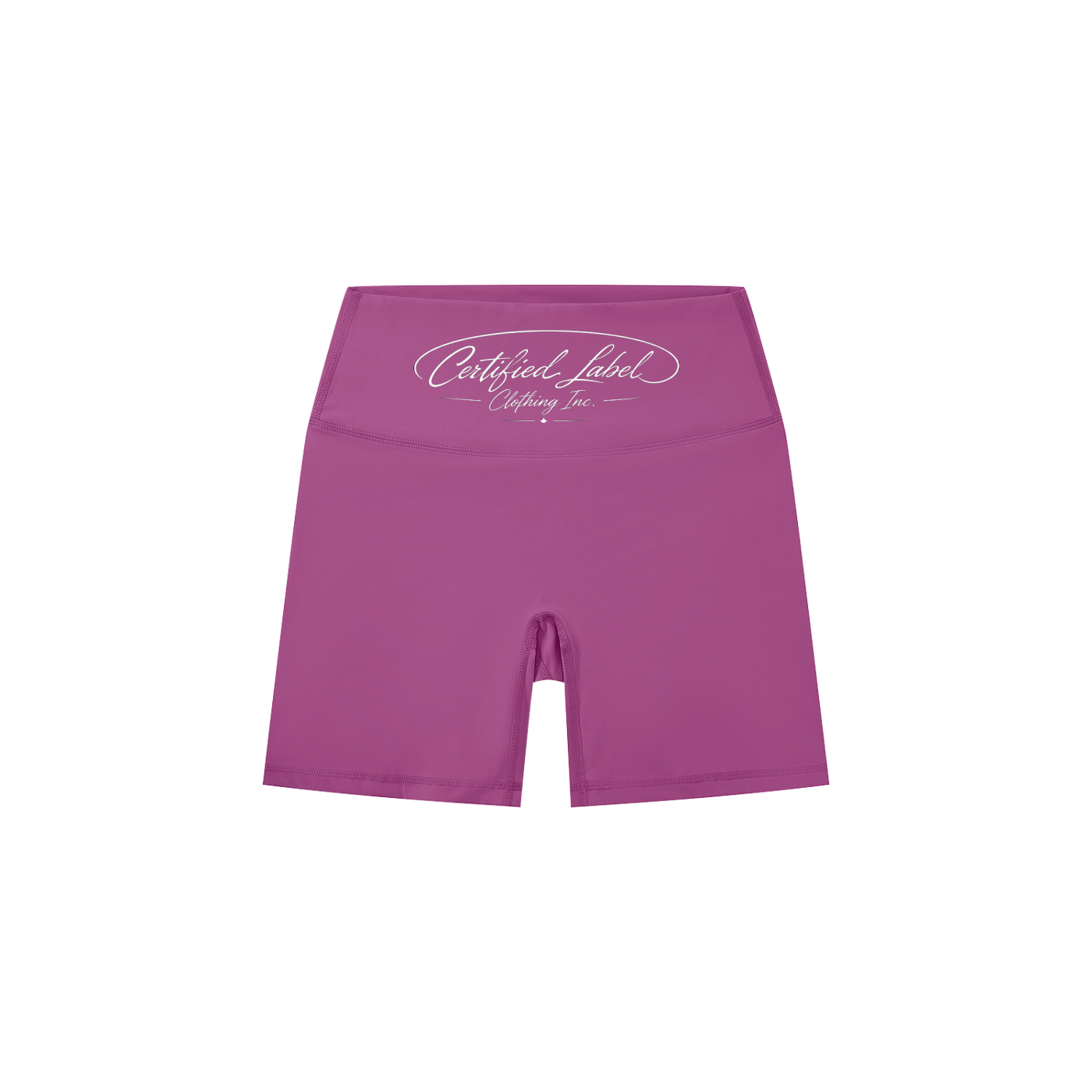 Certified Label Women's High-Waisted Biker Shorts