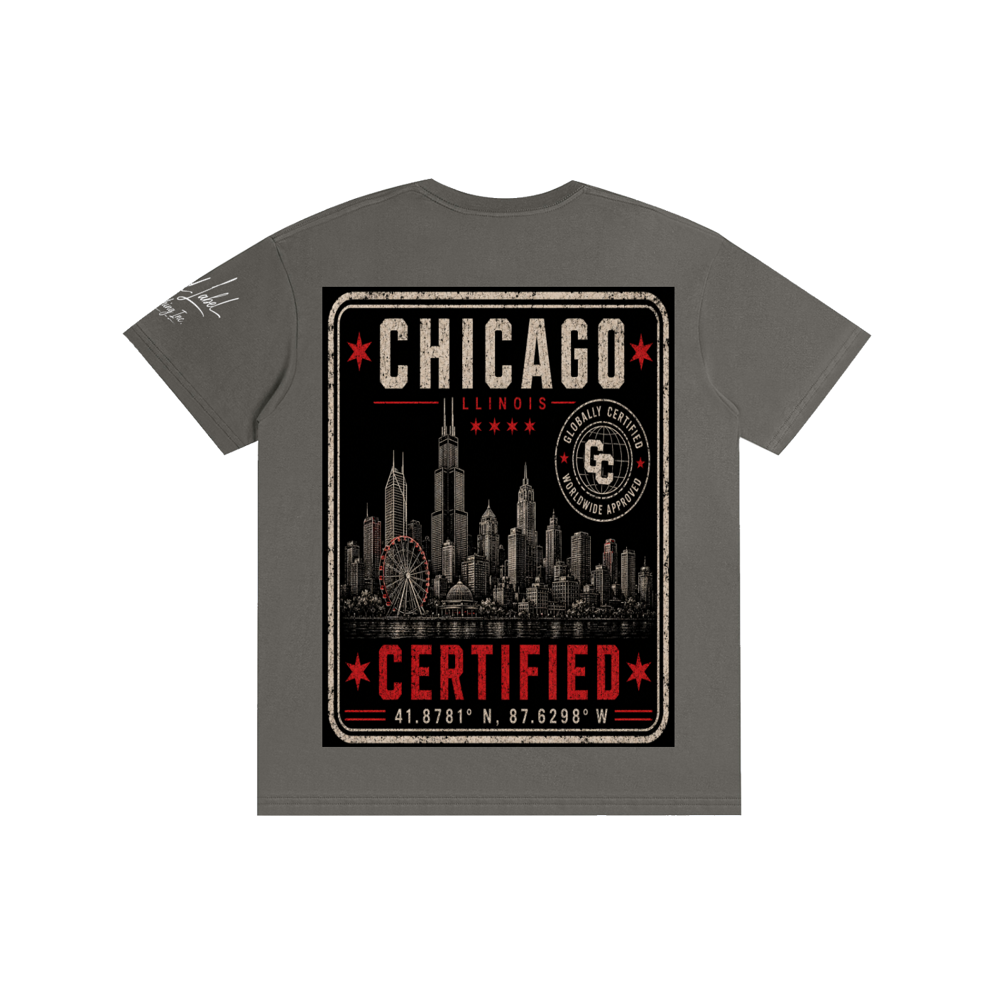 Chicago Certified Pure Cotton Unisex T-Shirt