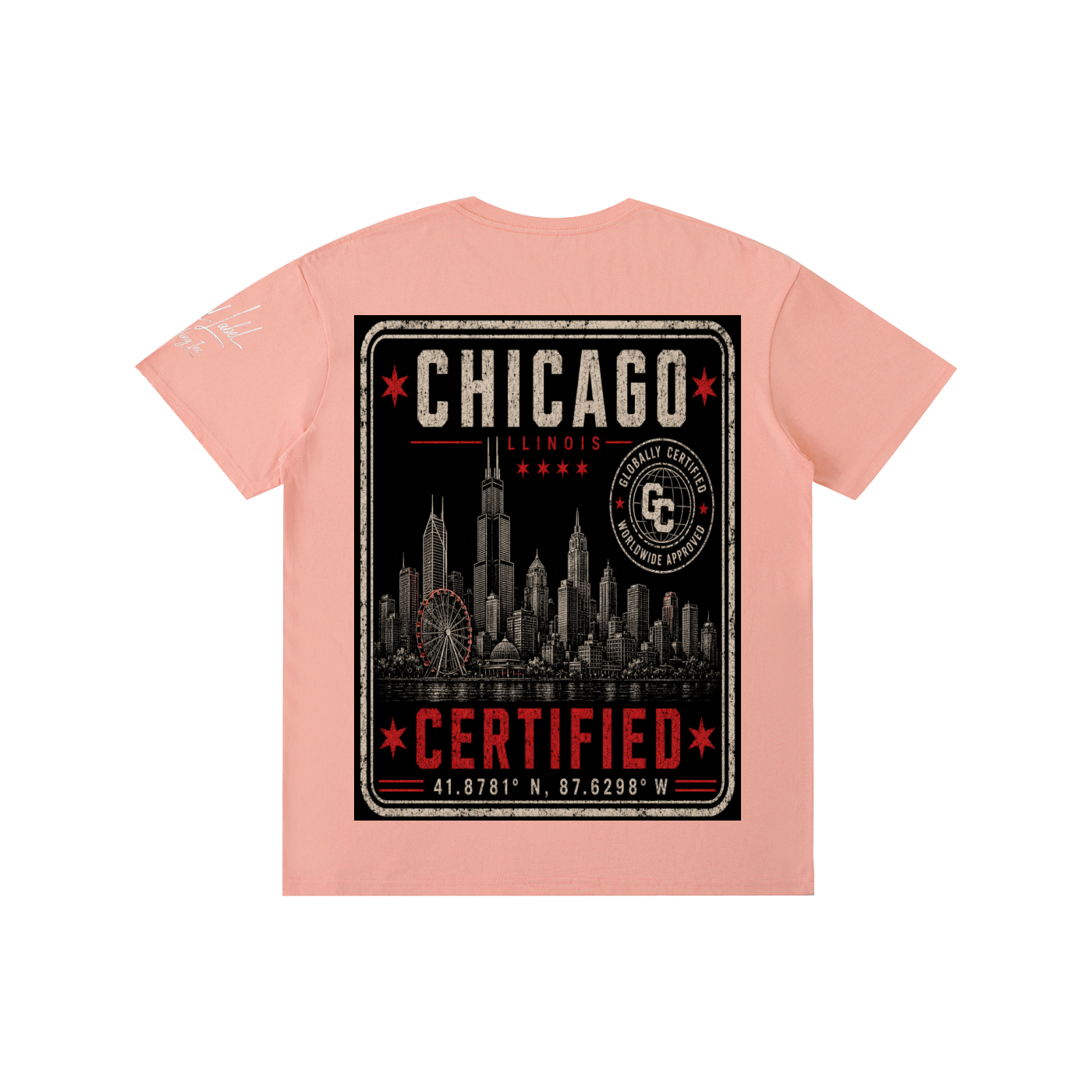 Chicago Certified Pure Cotton Unisex T-Shirt