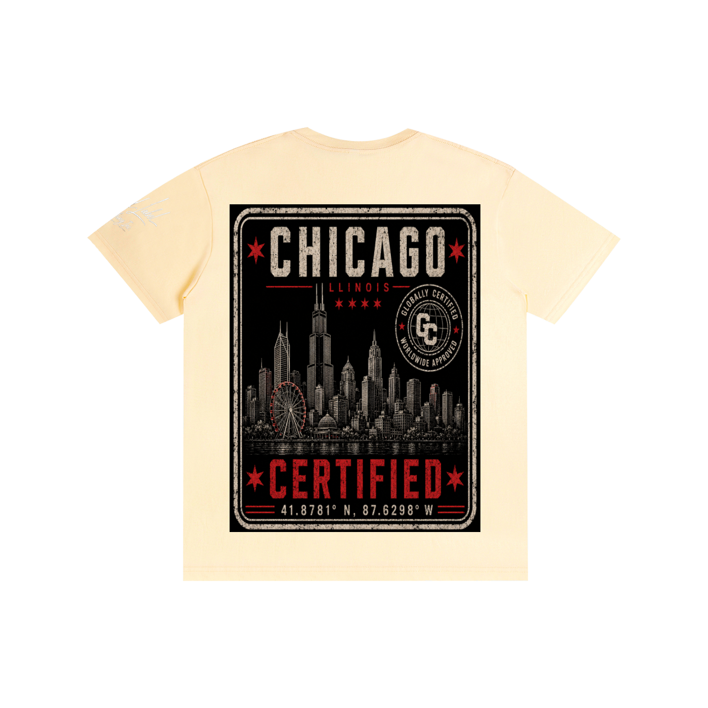 Chicago Certified Pure Cotton Unisex T-Shirt