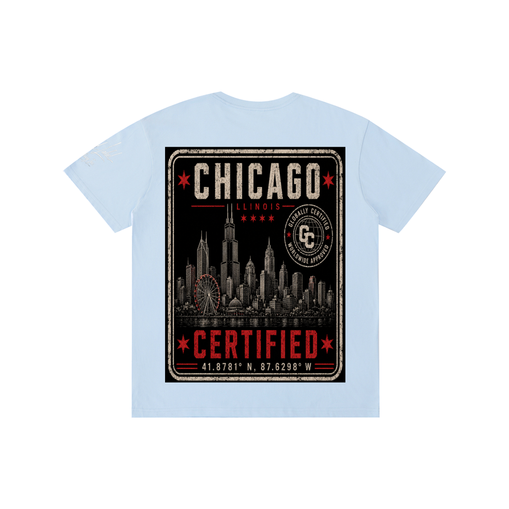 Chicago Certified Pure Cotton Unisex T-Shirt