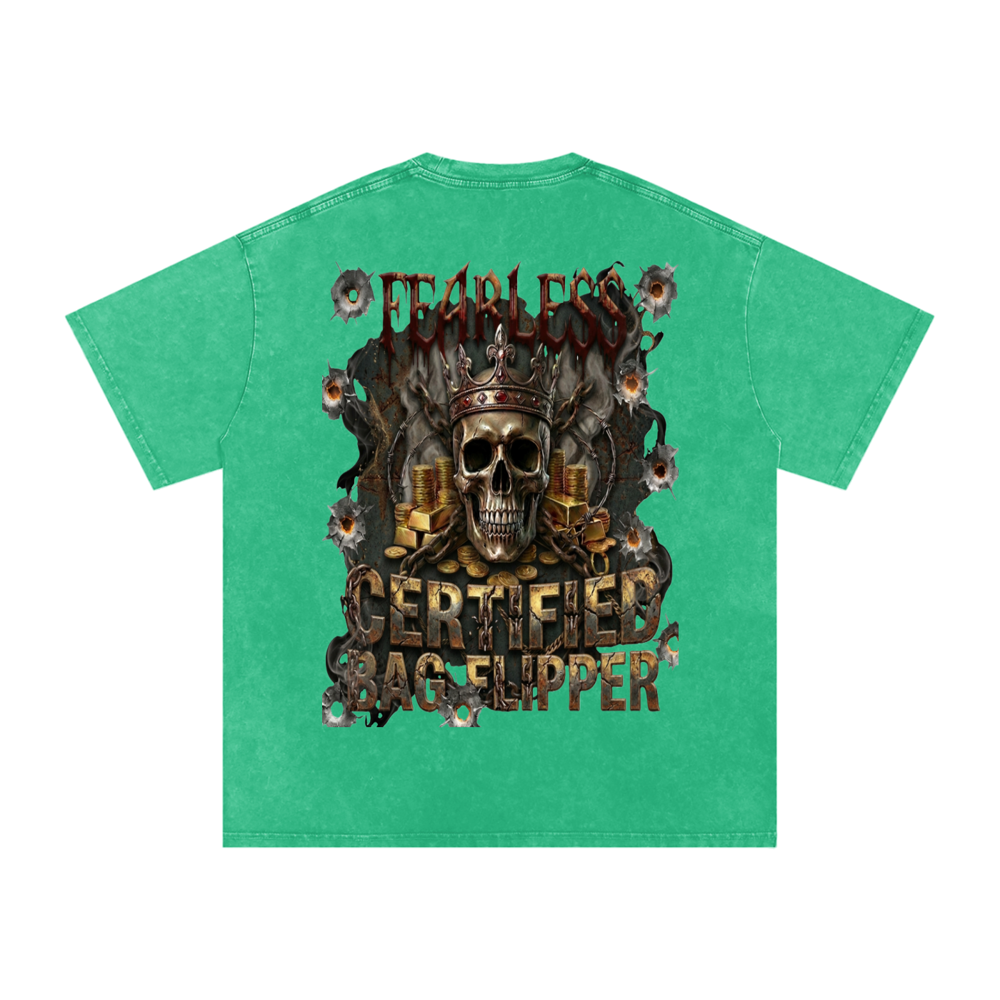 Fearless CBF Oversized Cotton T-Shirt