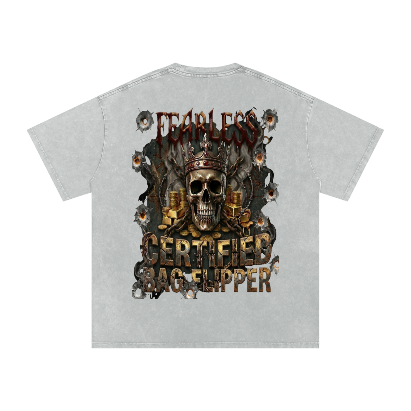 Fearless CBF Oversized Cotton T-Shirt