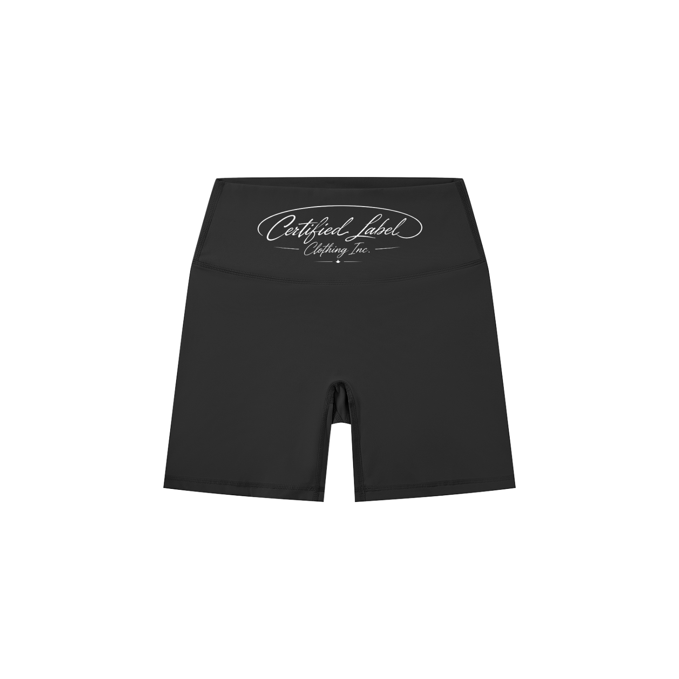 Certified Label Women's High-Waisted Biker Shorts