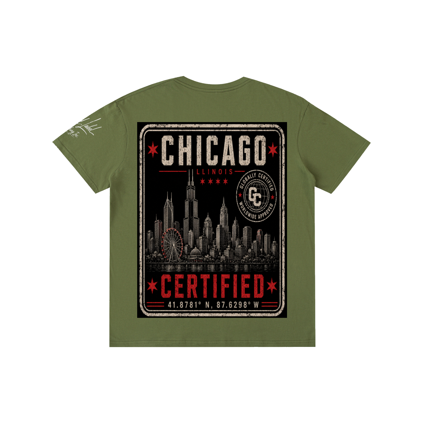Chicago Certified Pure Cotton Unisex T-Shirt