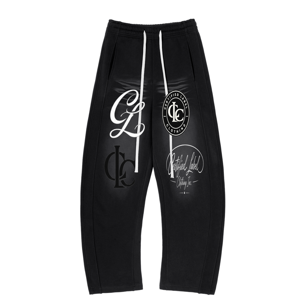 Certified Monogram Sunfade Curved Blade Fleece Sweatpants
