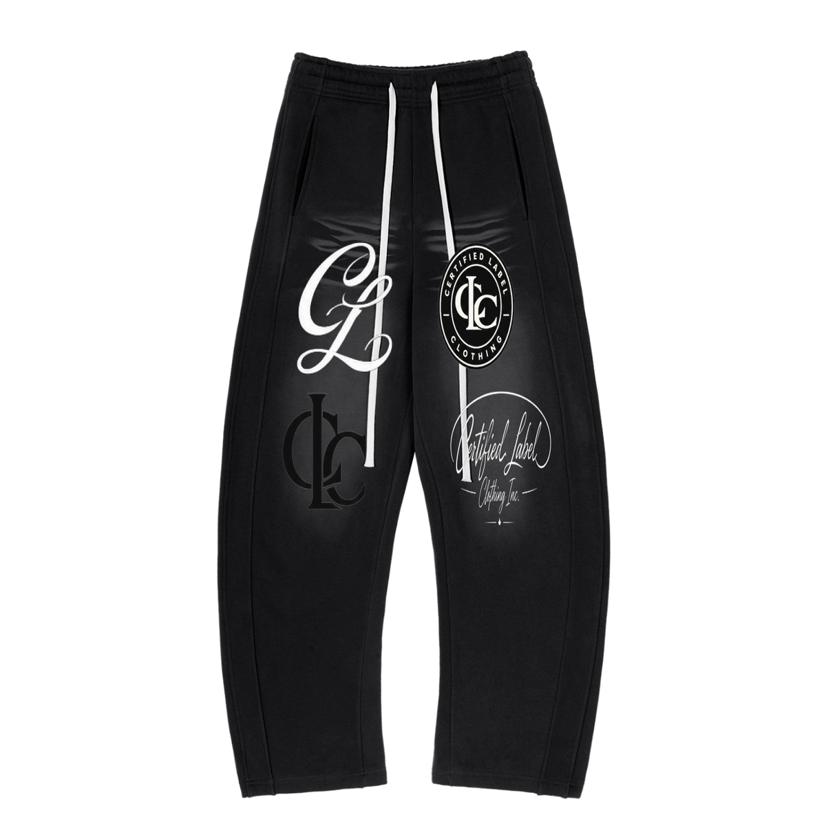 Certified Monogram Sunfade Curved Blade Fleece Sweatpants