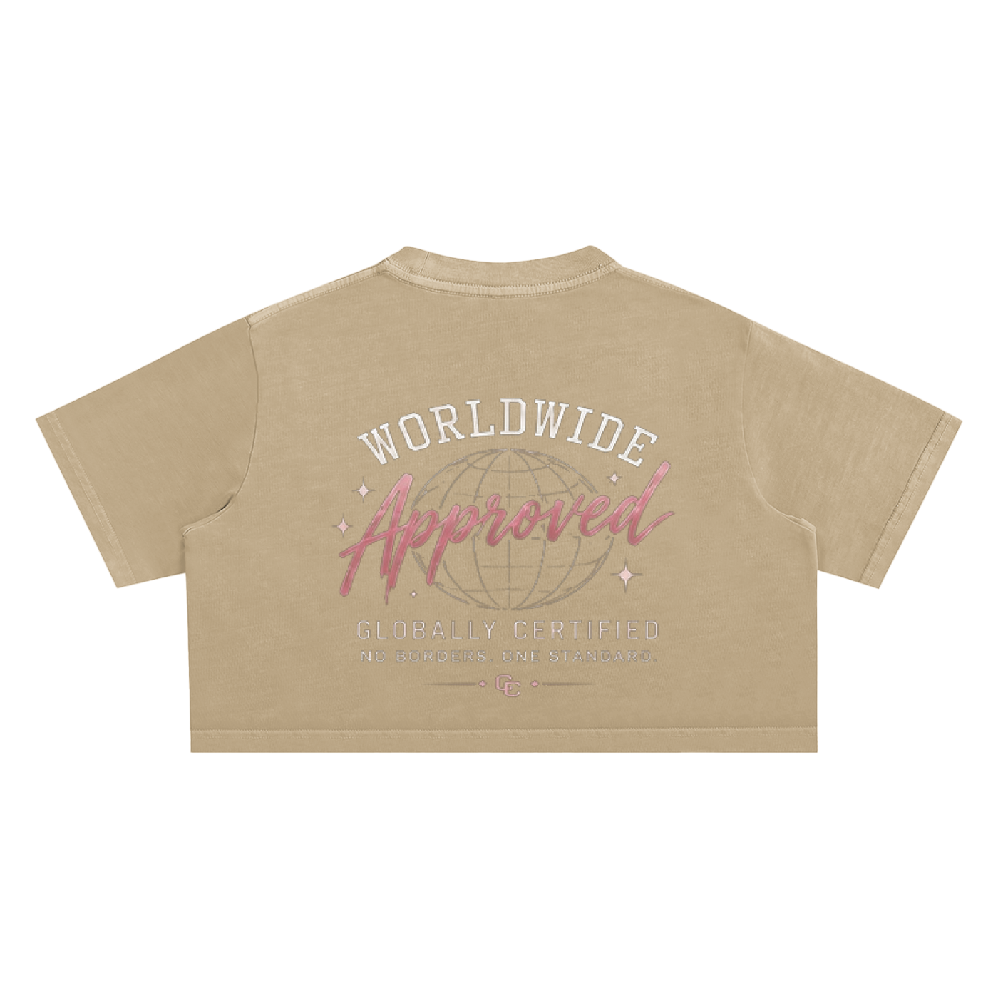 Worldwide Women's Certified Snow Washed Crop Top
