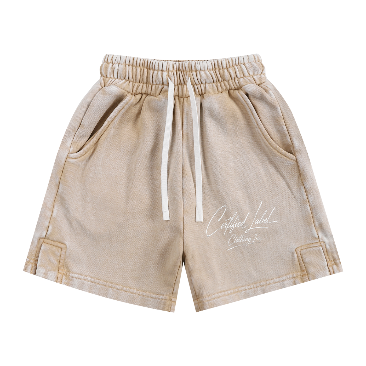 Certified Label Snow Washed Kids' Shorts