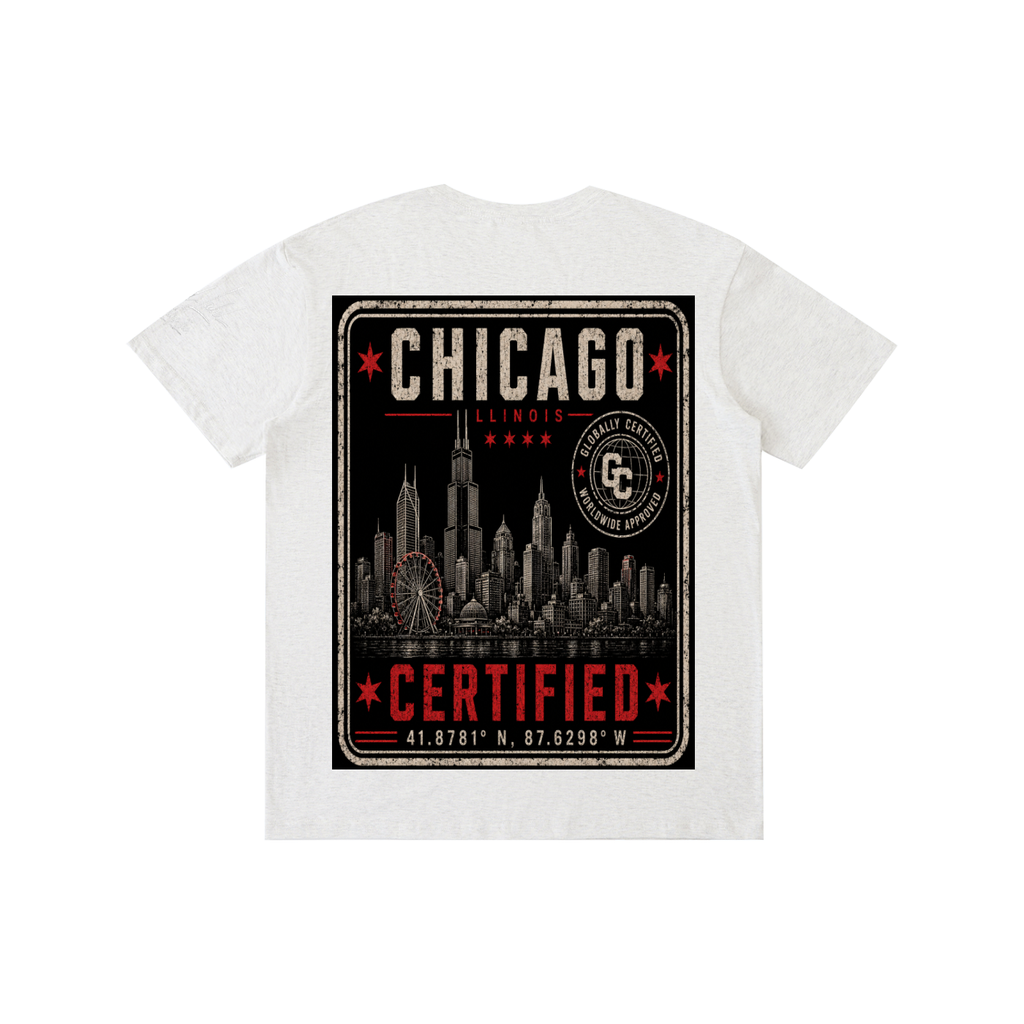 Chicago Certified Pure Cotton Unisex T-Shirt