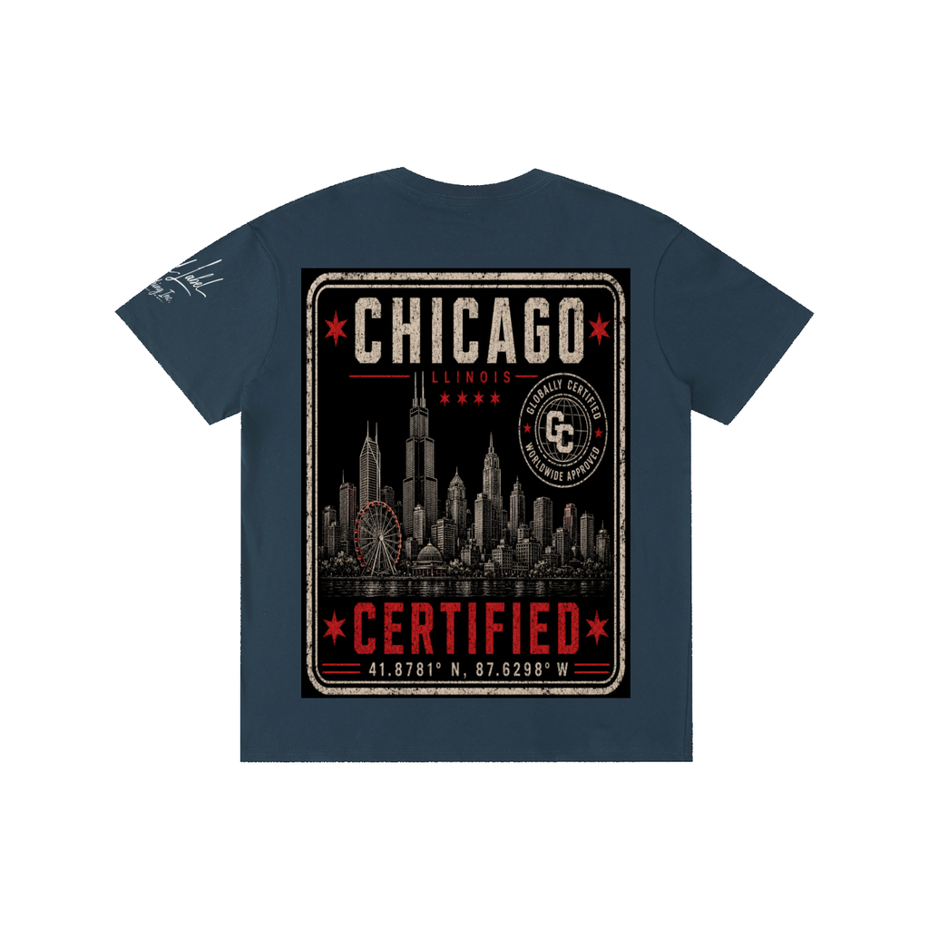 Chicago Certified Pure Cotton Unisex T-Shirt