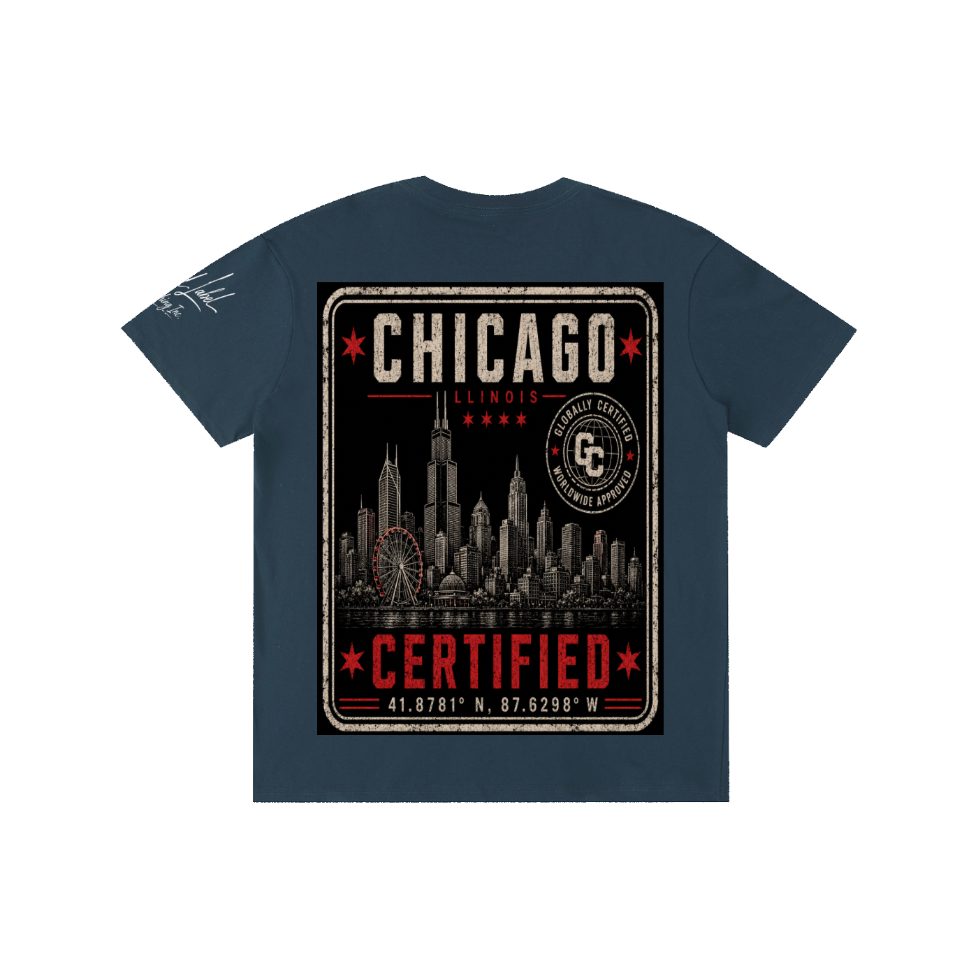 Chicago Certified Pure Cotton Unisex T-Shirt