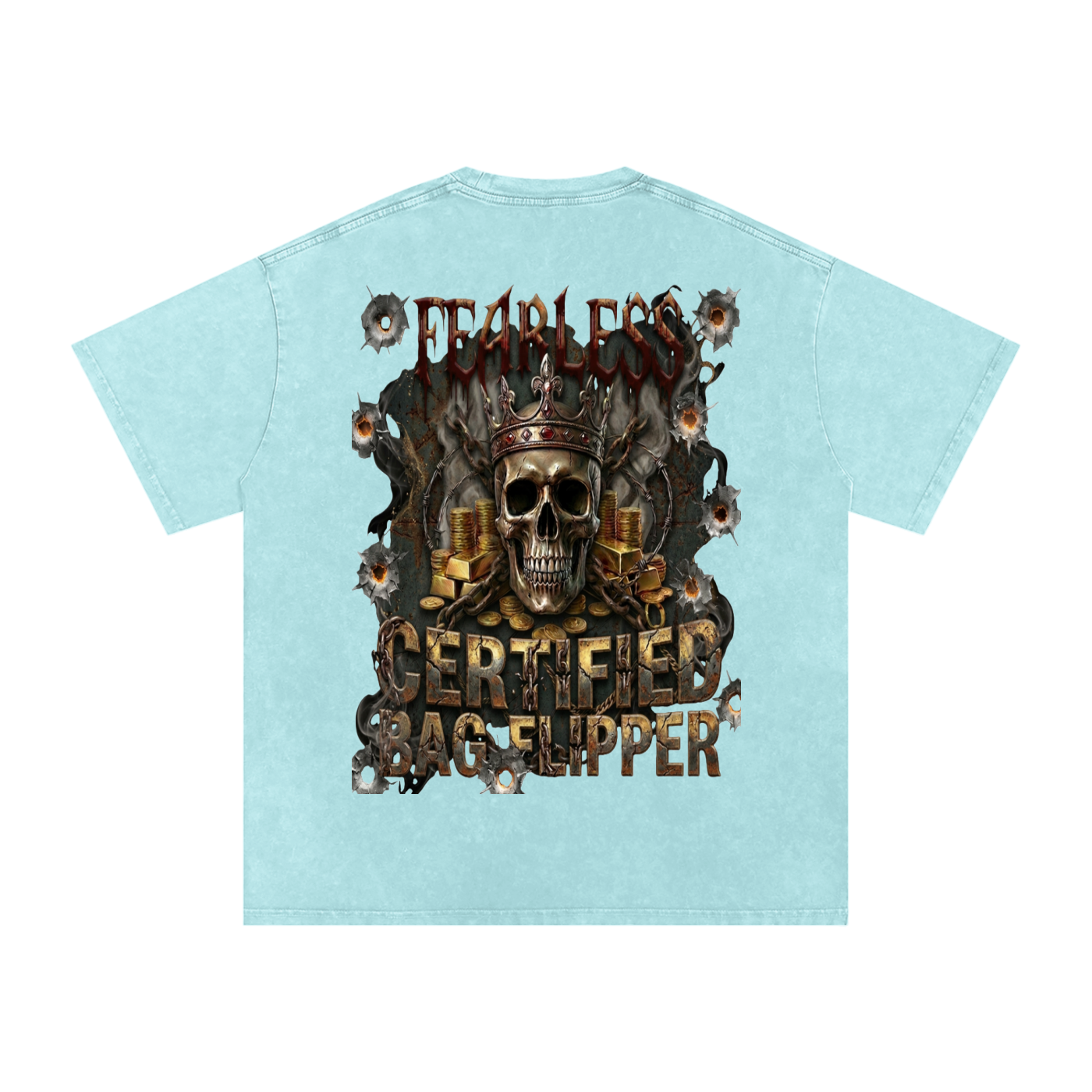 Fearless CBF Oversized Cotton T-Shirt