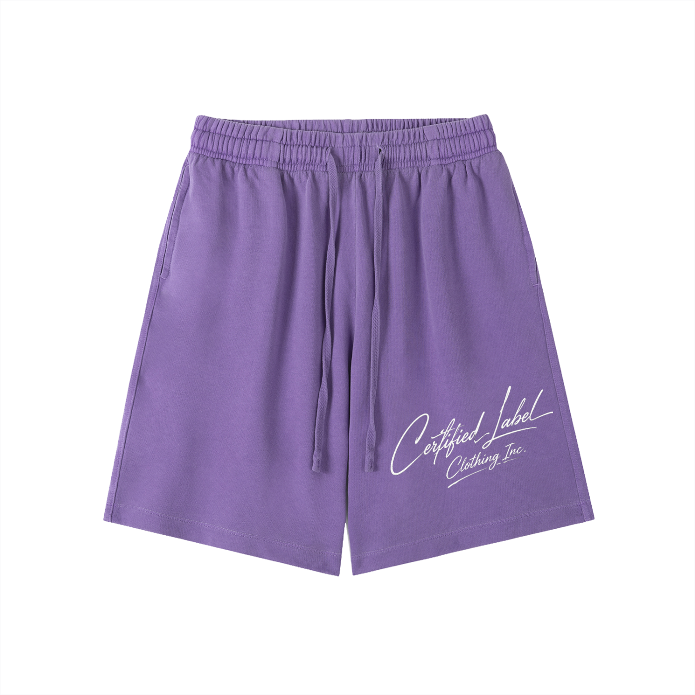 Certified Label Vintage Wash Cotton Shorts