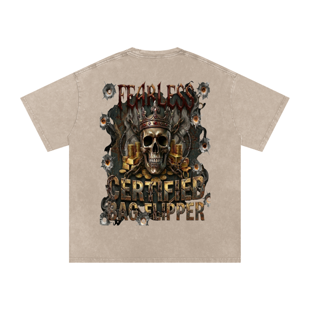 Fearless CBF Oversized Cotton T-Shirt