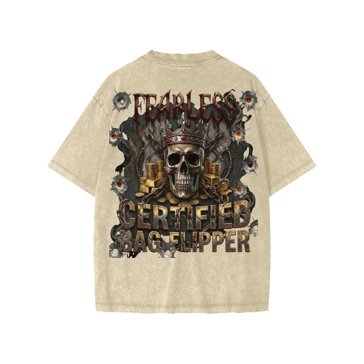 Kids Fearless CBF Oversized Cotton T-Shirt