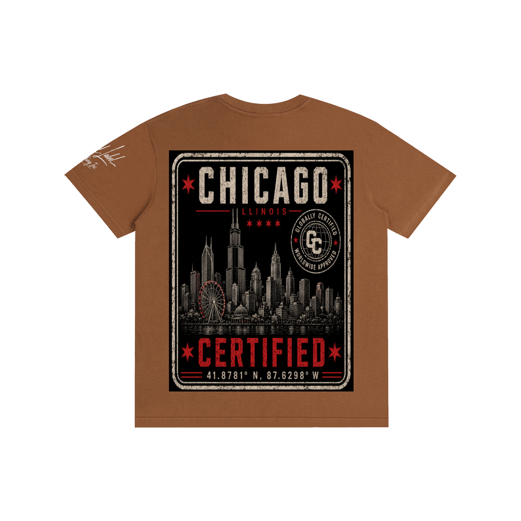 Chicago Certified Pure Cotton Unisex T-Shirt