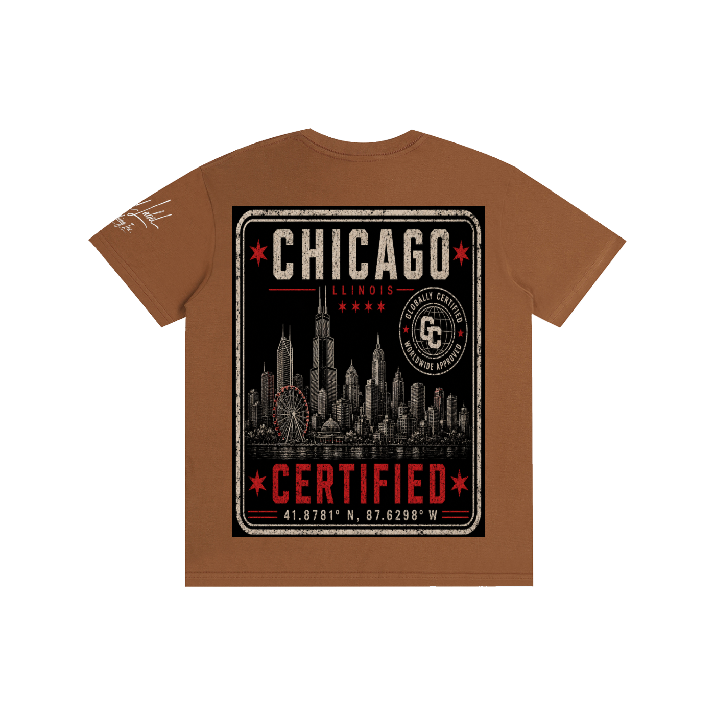 Chicago Certified Pure Cotton Unisex T-Shirt