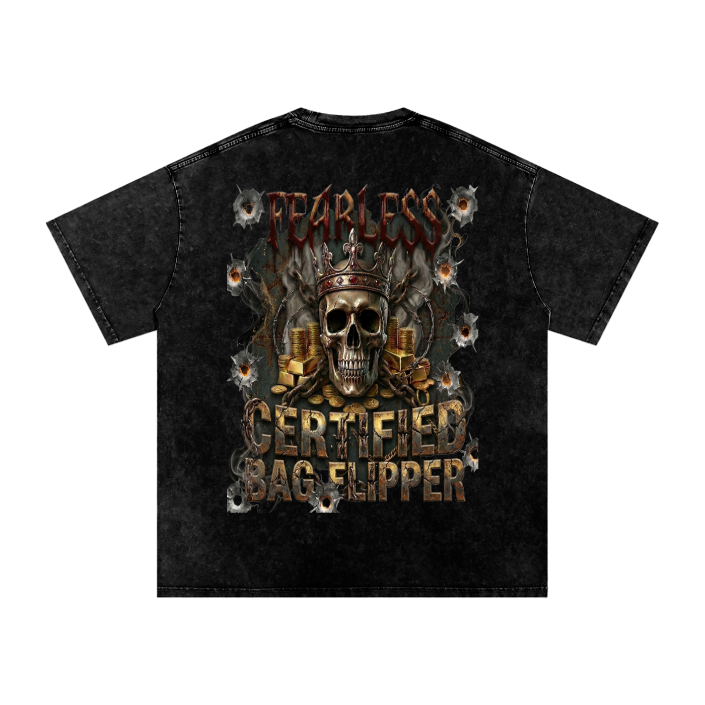 Fearless CBF Oversized Cotton T-Shirt