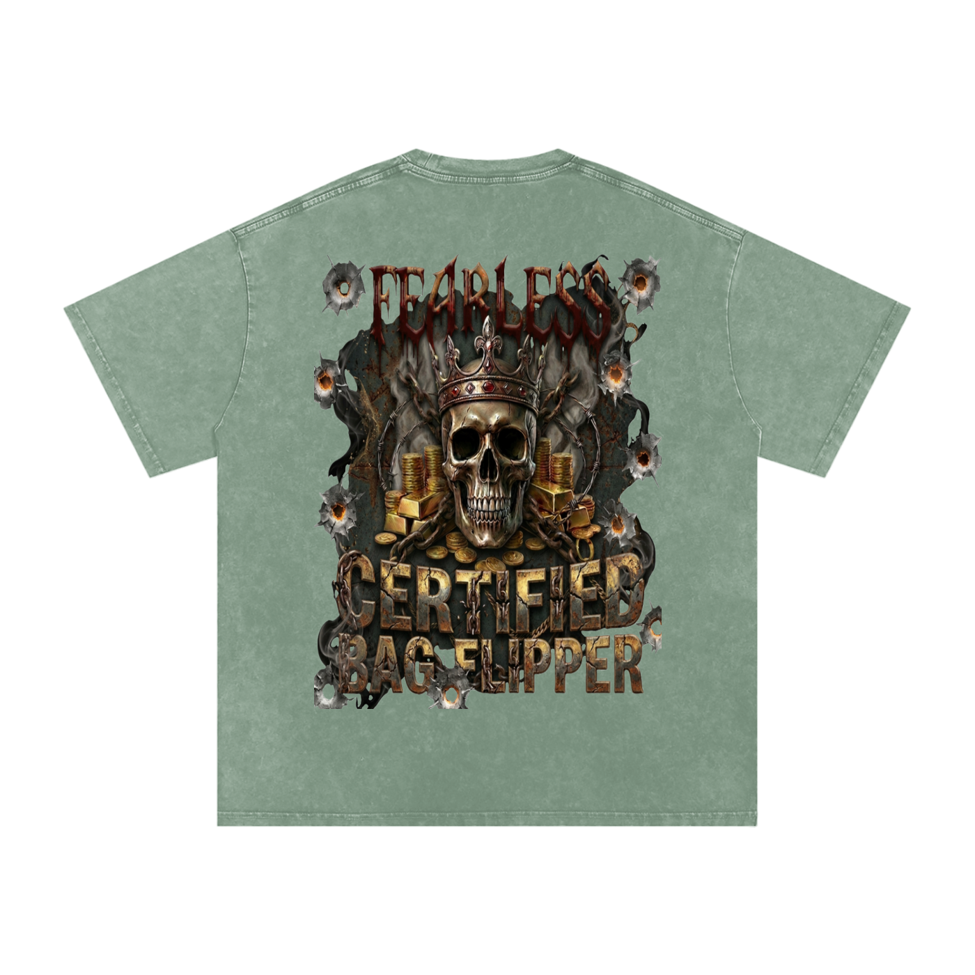 Fearless CBF Oversized Cotton T-Shirt