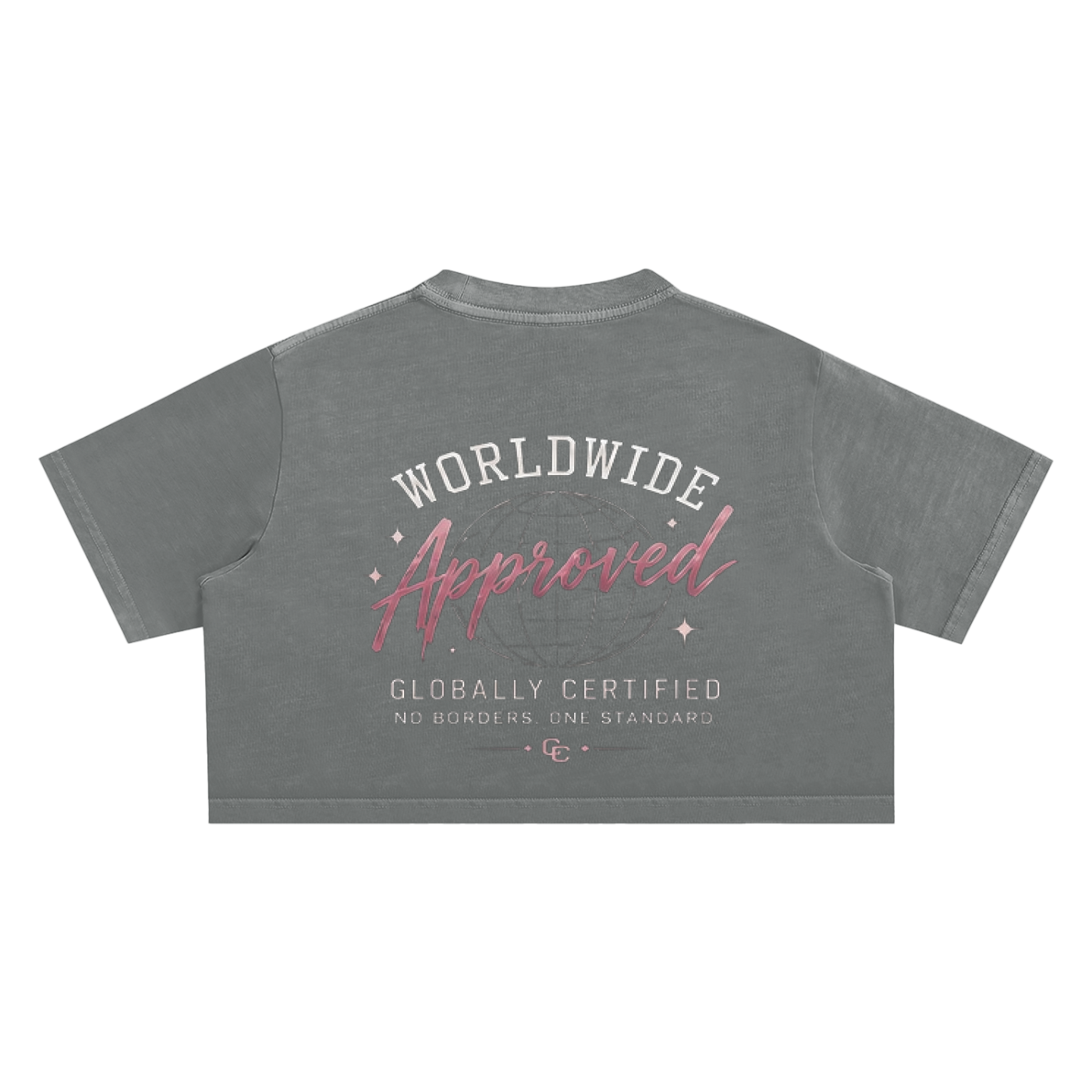 Worldwide Women's Certified Snow Washed Crop Top