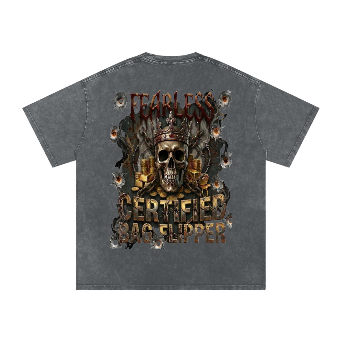 Fearless CBF Oversized Cotton T-Shirt