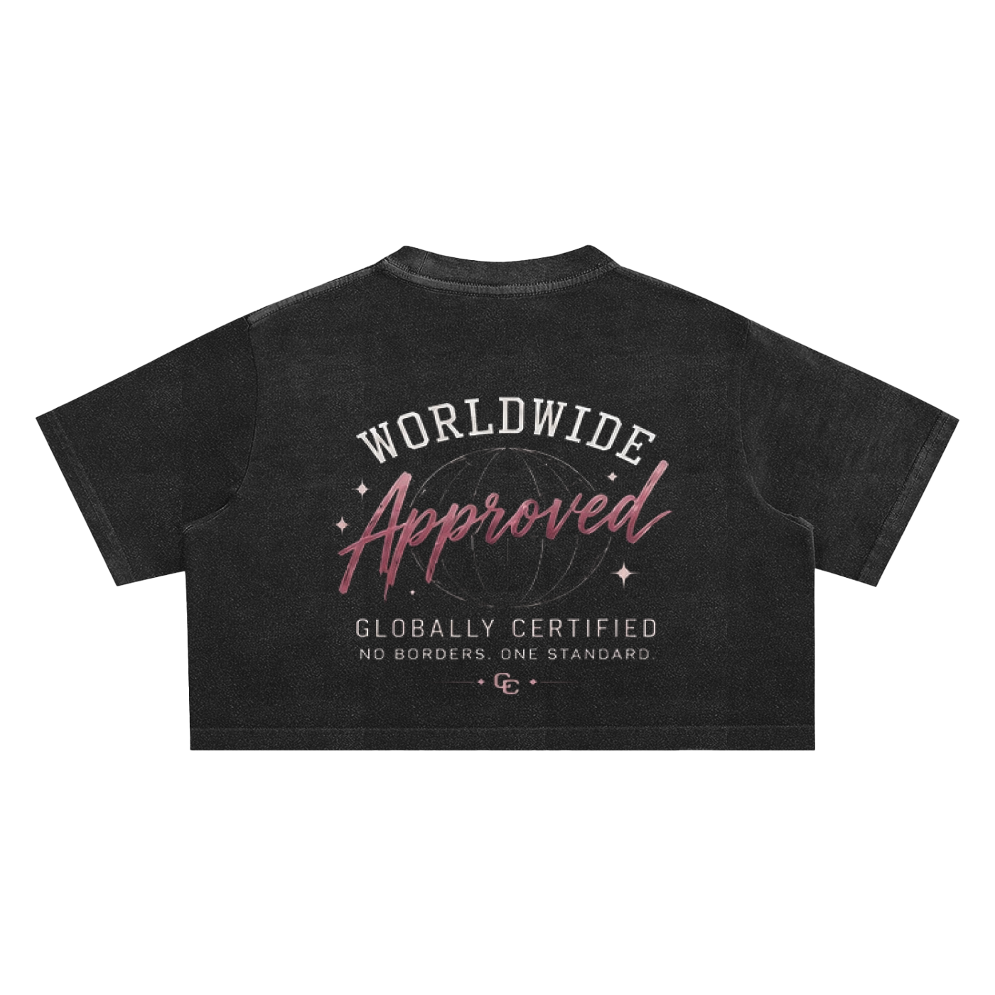 Worldwide Women's Certified Snow Washed Crop Top