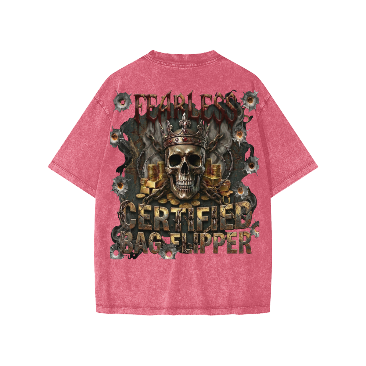 Kids Fearless CBF Oversized Cotton T-Shirt