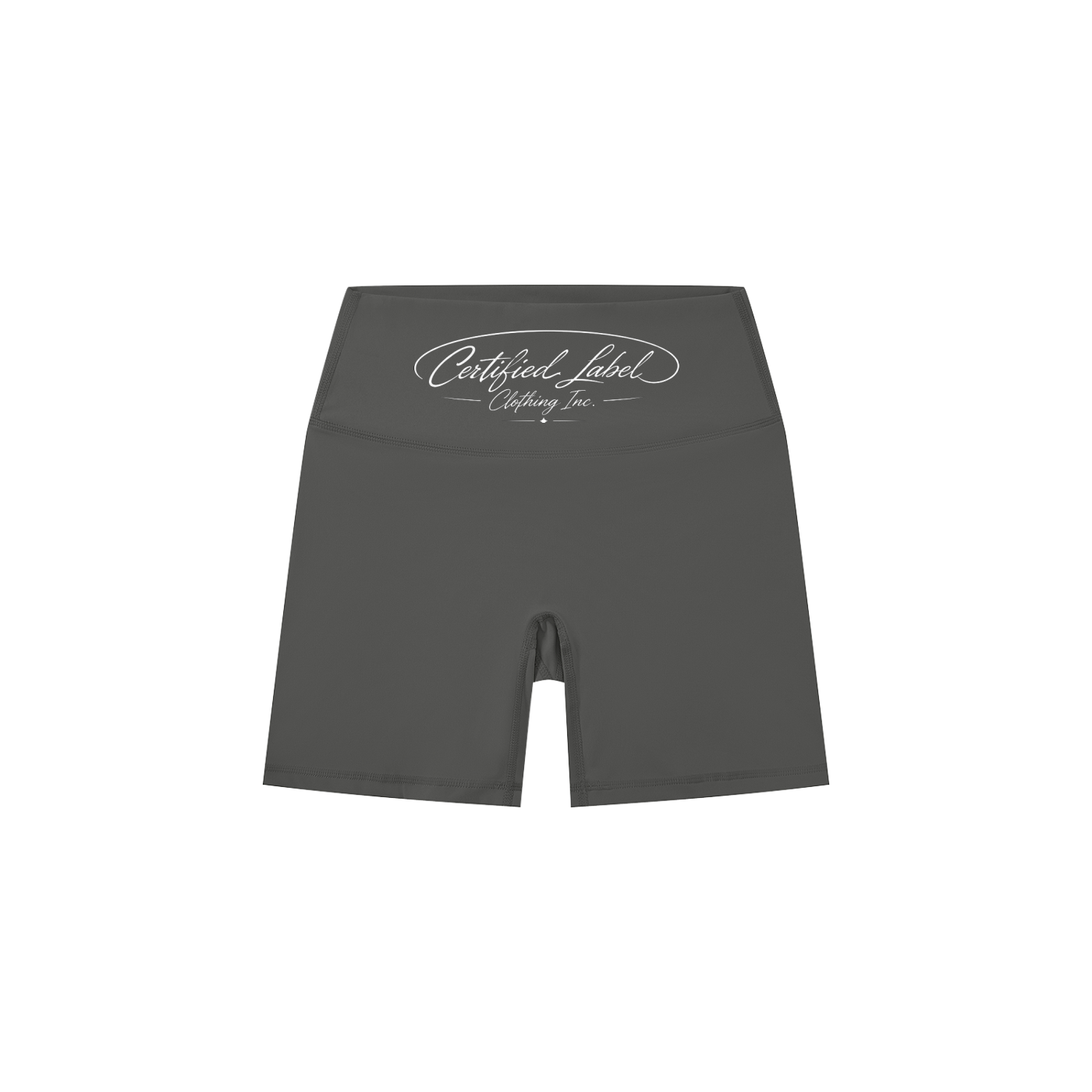 Certified Label Women's High-Waisted Biker Shorts