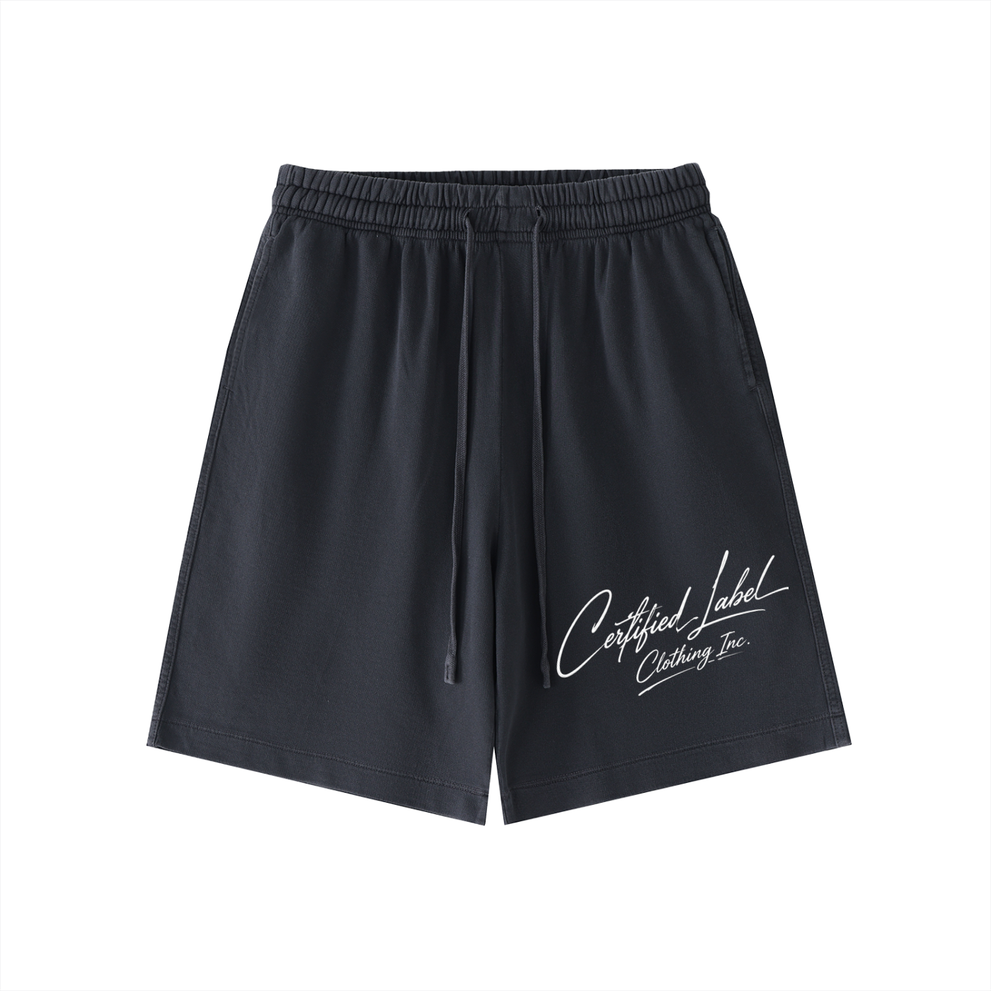 Certified Label Vintage Wash Cotton Shorts