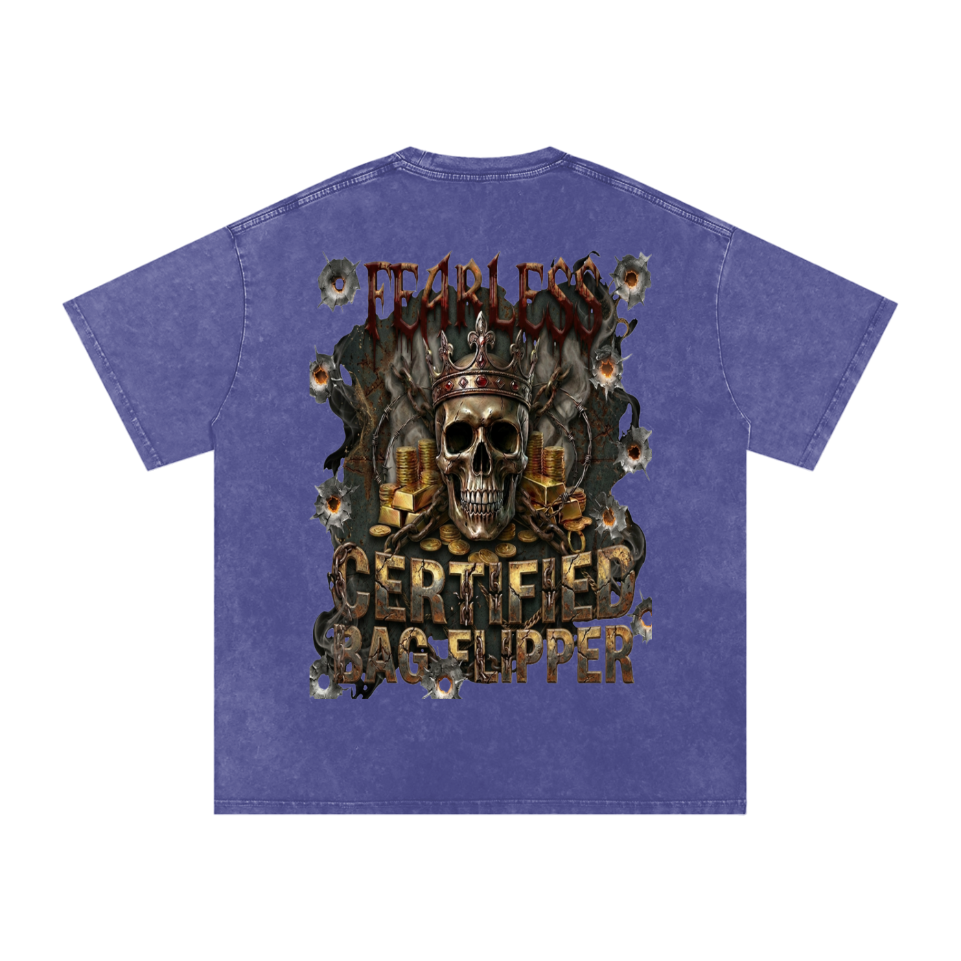 Fearless CBF Oversized Cotton T-Shirt
