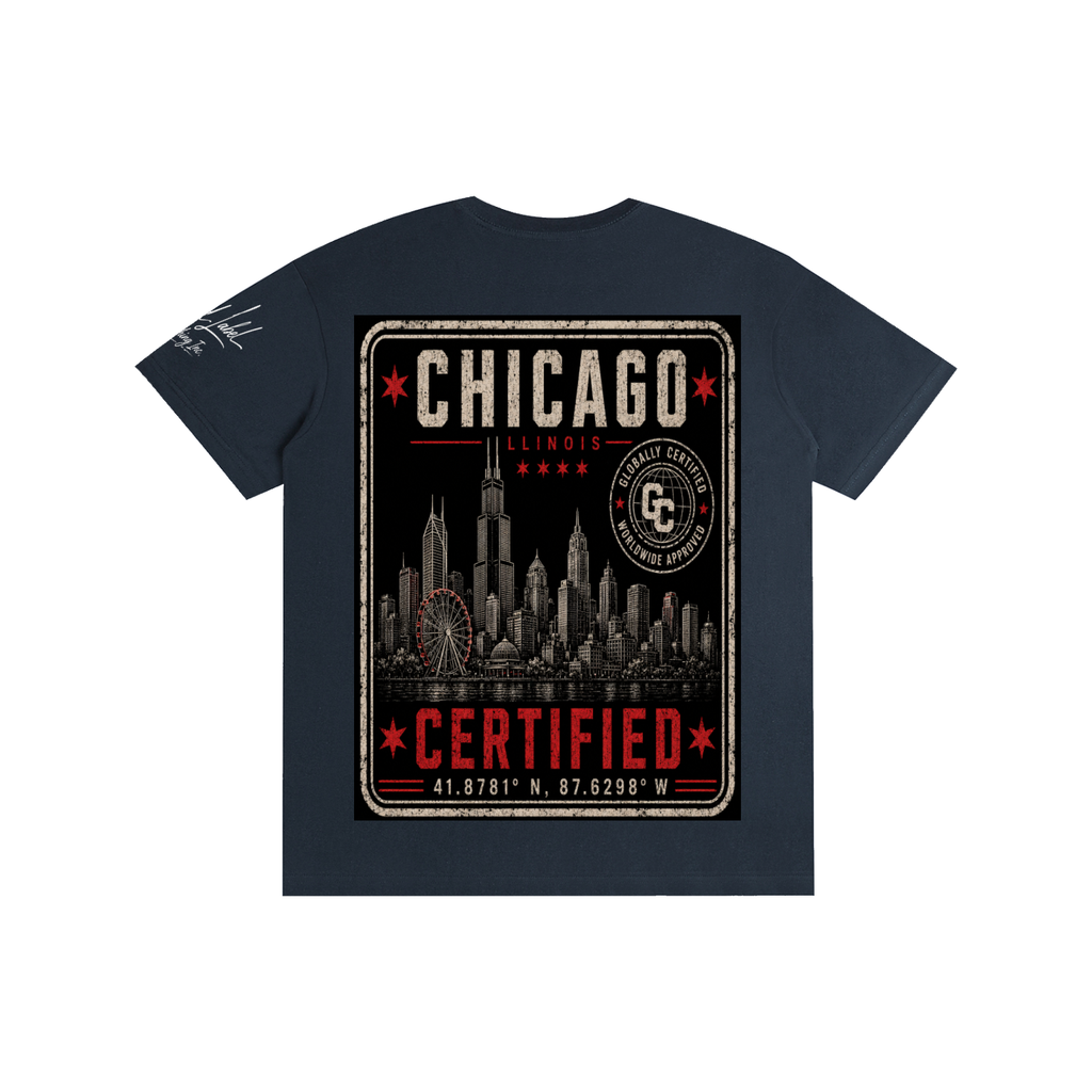 Chicago Certified Pure Cotton Unisex T-Shirt