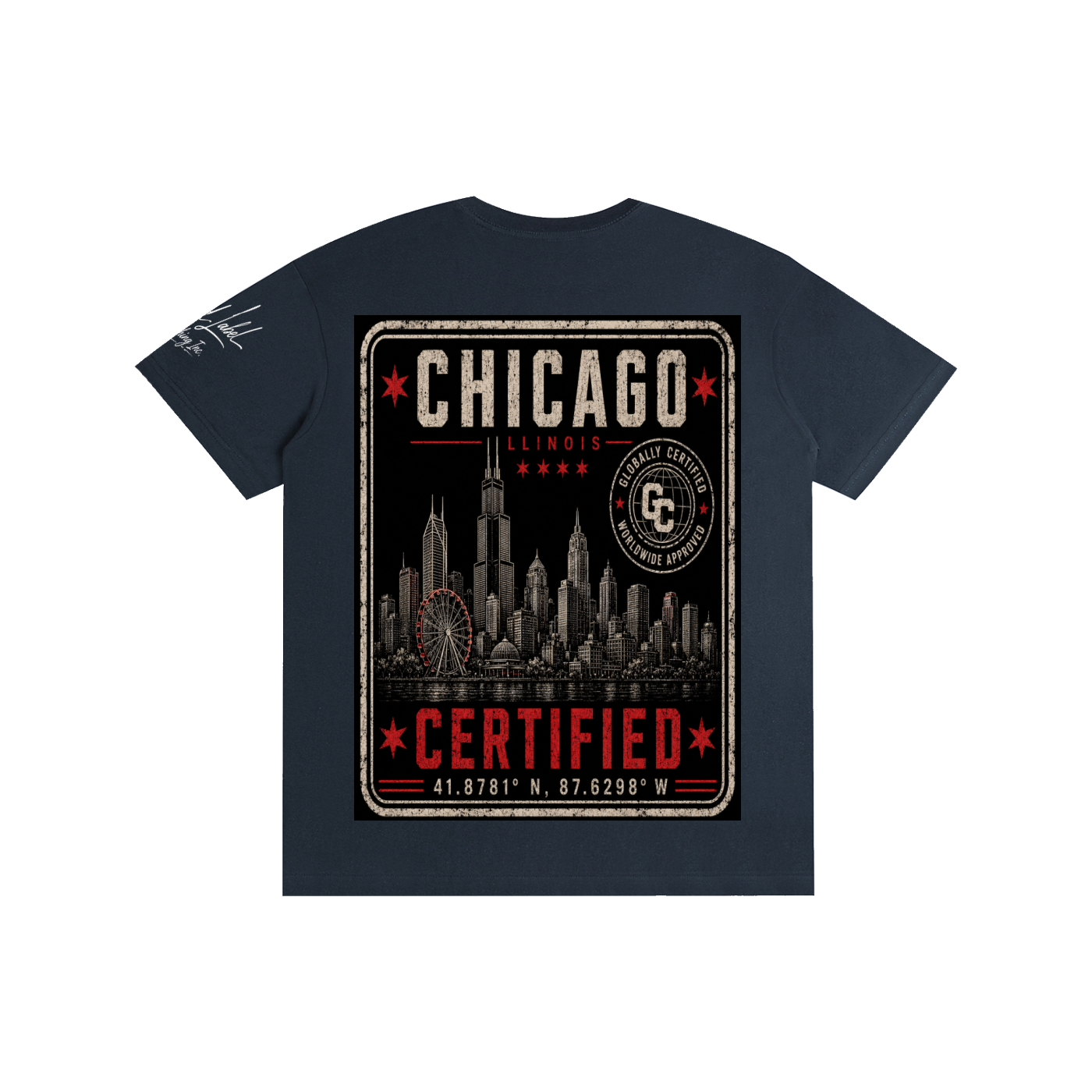 Chicago Certified Pure Cotton Unisex T-Shirt