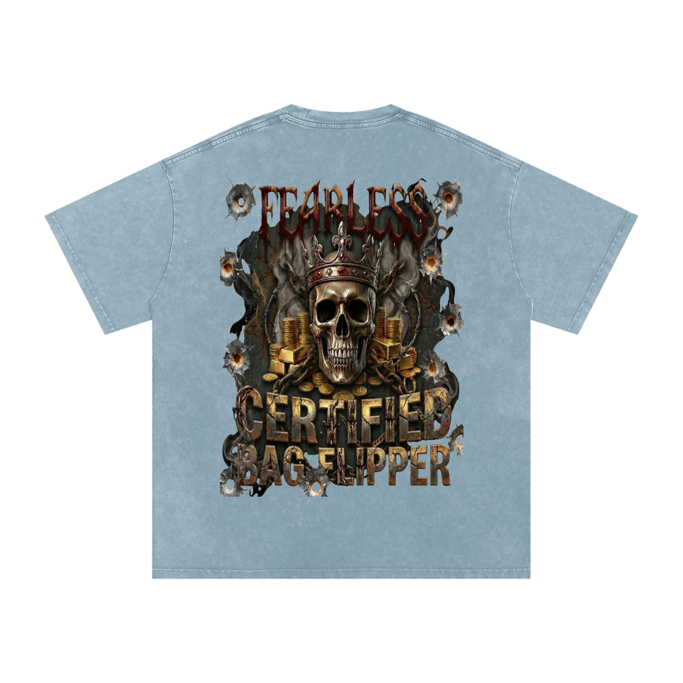 Fearless CBF Oversized Cotton T-Shirt